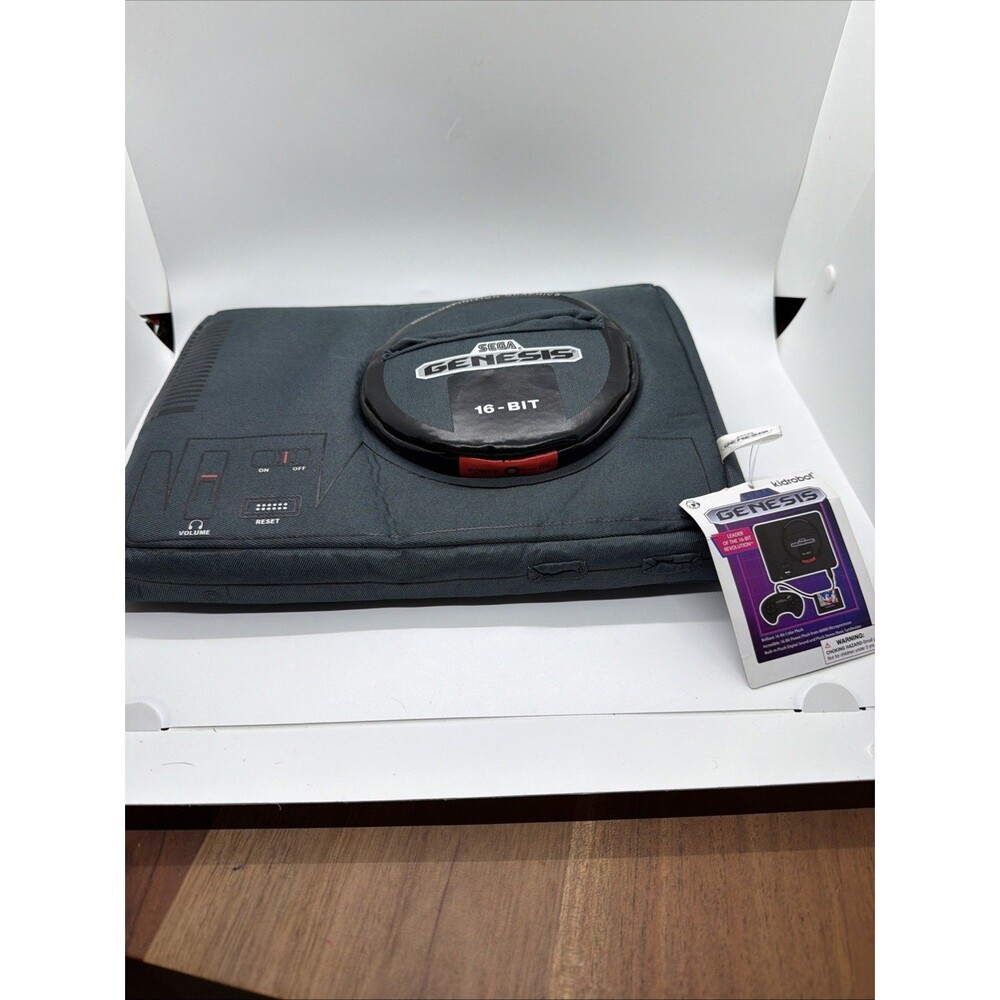 Kidrobot Sega Genesis Console Plush  NWT Retro Gaming- No Game No Controller